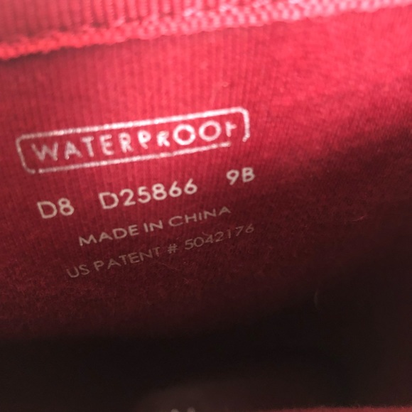 Cole Haan Tall Black glossy rubber boots size 9 worn once. - Picture 6 of 9